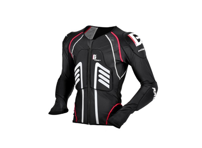 GHOST RACING good quality racing armor jacket motor body protection and ski clothing in black