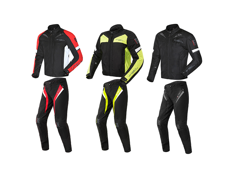 GHOST RACING Motorcycle Jacket&Pants Motocross Suits Protective Gear Armor Men Racing Suit with 3 colors